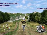 une photo d'Ã©cran de Moto Racer 2 sur Sony Playstation